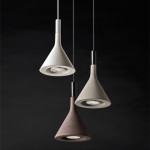 suspension aplomb mini foscarini blanc
