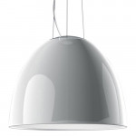 suspension nur gloss halogene artemide blanc