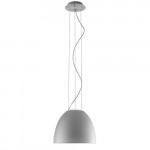 suspension nur mini halogene artemide aluminium