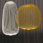 suspension spokes 2 foscarini blanc
