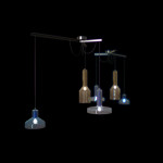 suspension stab light b artemide vert