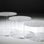 T Table Table Basse Design Kartell Noir