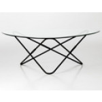 table basse ao airborne noir transparent