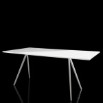 table baguette magis blanc 160