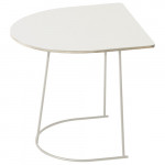 table basse airy half size muuto blanc