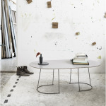 table basse airy medium muuto noir