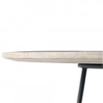 table basse airy half size muuto noir
