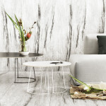table basse airy half size muuto gris