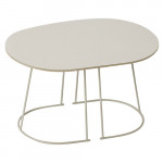 table basse airy half size muuto blanc