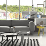 table basse around large muuto gris