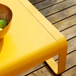 table basse bellevie fermob tilleul