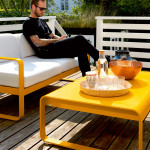 table basse bellevie fermob reglisse