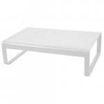 table basse bellevie fermob blanc
