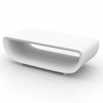 table basse bum bum vondom blanc