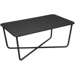 table basse croisette fermob reglisse