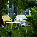 ﻿﻿﻿table basse croisette fermob blanc