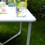 table basse croisette fermob romarin