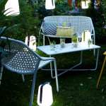 ﻿﻿﻿table basse croisette fermob blanc
