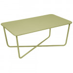table basse croisette fermob tilleul