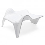 table basse f3 vondom blanc laque