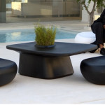 table basse moma low vondom noir