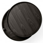 table basse turning menu frene cuivre