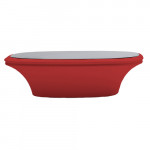 table basse ufo vondom rouge