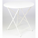 table pliante bistro 77 fermob blanc