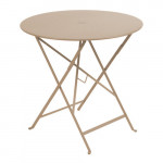 table ronde bistro 77 fermob muscade