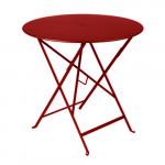 table ronde bistro 77 fermob piment