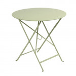 table ronde bistro 77 fermob tilleul