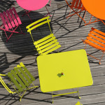 table rectangulaire 77 bistro fermob blanc