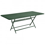 table caractere rectangulaire fermob cedre