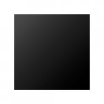 table carree glossy kartell noir