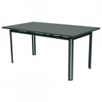 table costa 160 fermob gris orage