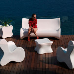 table basse doux vondom noir