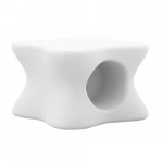 table basse doux vondom blanc