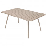 table luxembourg 165 fermob muscade