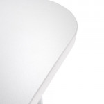 table max roulettes 160 kartell blanc