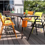 table monceau fermob gris orage