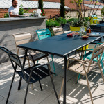 table monceau fermob gris orage