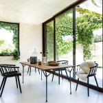 table officina 200 magis noir frene
