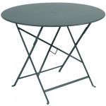 table pliante bistro 96 fermob gris orage