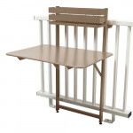 table pliante balcon bistro fermob muscade