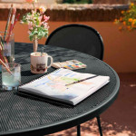 table ronde cambi 106 emu noir
