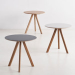 table ronde copenhague cph 20 hay gris