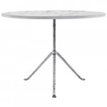 table ronde officina 100 magis galvanise marbre