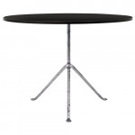 table ronde officina 100 magis galvanise noir