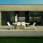 table sloo vondom blanc