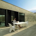 table sloo vondom blanc